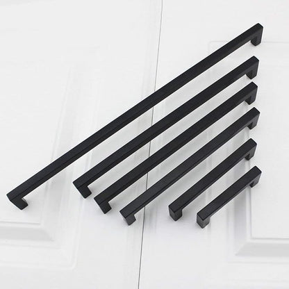 goldenwarm 150 Pack 6-1/4INCH Black Square Bar Cabinet Pull Drawer Handle - Image 8