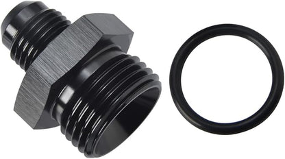 6AN Male Flare to 10AN ORB O-ring Boss Fuel Pump Rail Adapter Fitting Aluminum - Image 4