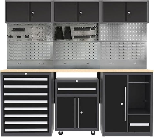 Garage Tool Storage Cabinet System by JZD