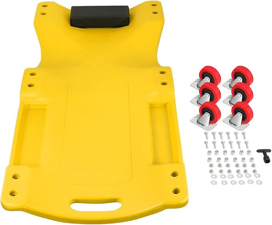 DNA MOTORING 36" L X 17" W x 4.25" H Vehicle Repair Low Profile Automotive by DNAMOTORING-Tools
