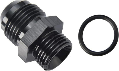 10AN Male Flare to 8AN ORB O-ring Boss Fuel Pump Rail Adapter Fitting Aluminum - Image 4