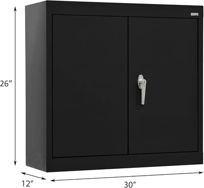 Sandusky Lee WA11301226-09 Wall-Mount Metal Storage Cabinet - Image 2