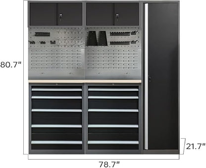 JZD Steel Garage Cabinet System, Tool Organization - Image 2