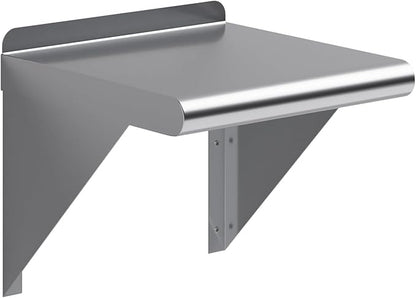 AmGood 12 in. x 12 in. Stainless Steel Wal Mount Shelf. Commercial/Home. Kitchen by AmGood