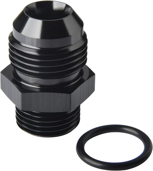 10AN Male Flare to 8AN ORB O-ring Boss Fuel Pump Rail Adapter Fitting Aluminum by Podavelle