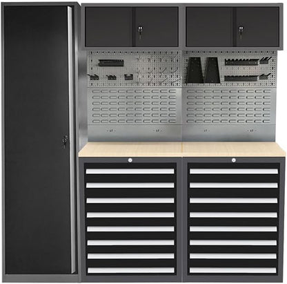 Steel Garage Cabinet Set, Heavy Duty, Tool Cabinets by JZD