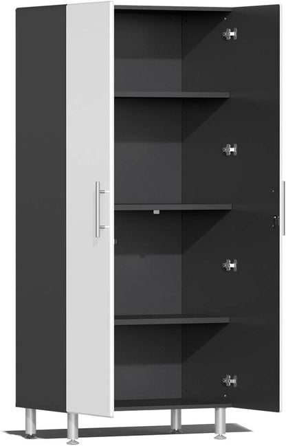 Ulti-MATE UG22630W 3-Piece Tall Garage Cabinet Kit in Starfire White Metallic - Image 2