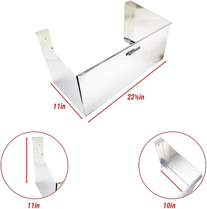 Pit Posse PP3344 Double Utility Jug Holder Storage Rack Shelf - Image 8