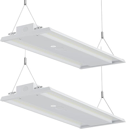 400W LED Linear High Bay Light, 60000LM Linear High Bay Shop Light 120-277V by JC-LGL