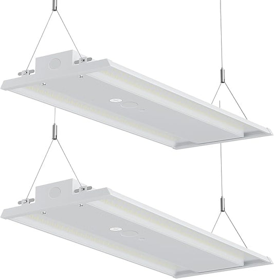 400W LED Linear High Bay Light, 60000LM Linear High Bay Shop Light 120-277V by JC-LGL
