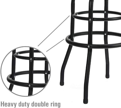 WORKPRO W112003 Garage Shop Stool, Heavy-Duty Steel Construction Garage Stool - Image 4