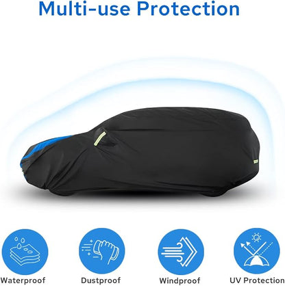 Avecrew Car Cover Custom Fit for Honda CRV, Waterproof All Weather Full - Image 2