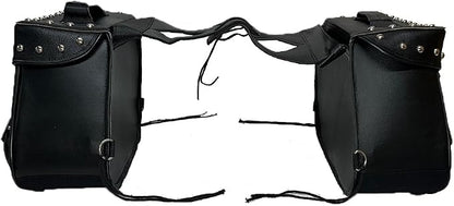 Motorcycle Saddlebags, 33L Large Capacity Saddle Bags Motorcycles, Genuine - Image 2