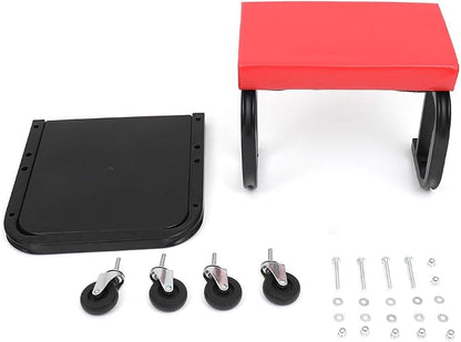 Rolling Creeper Seat with Cushioned Seat Heavy-Duty Garage Roller Seat with 4 - Image 5