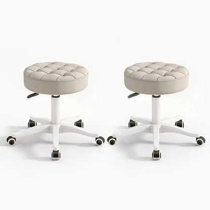 Small Chair Round Rolling Stool by HDHNBA