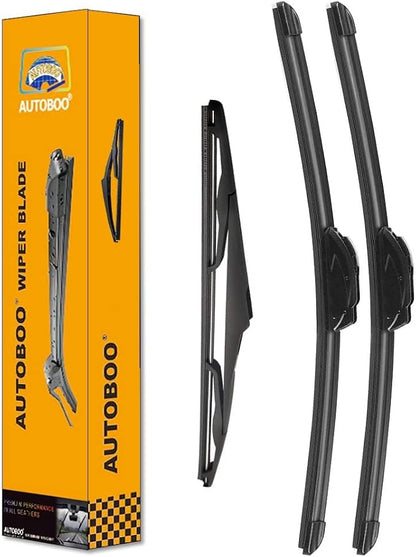 AUTOBOO 15"+15" Windshield Wipers - Image 2
