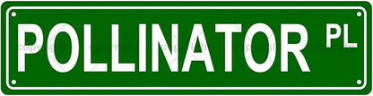 POLLINATOR PL Space Metal Tin Street Sign Bar Cafe Garage Cave Home Room Wall by Unknown