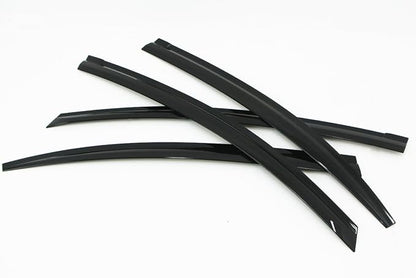 AUTOCLOVER Tape-On Rain Guards Window Visors 4 Pcs Set - Image 2