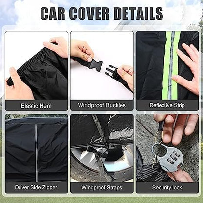 Waterproof Car Cover Compatible - Image 3