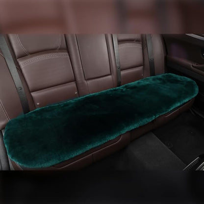 Fluffy Genuine Australia Sheepskin Car Back Seat Cover - Image 3