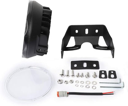 EXZEIT 7 Inch 256W Driving Lights 20480 Lumens Fog Lights Offroad Light Driving - Image 4
