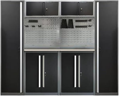 JZD Metal Garage Cabinet Set, Heavy Duty, Tool Cabinets by JZD
