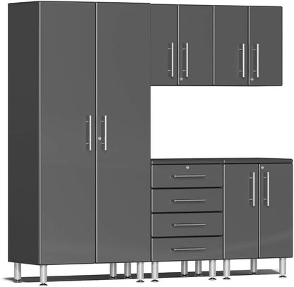 Ulti-MATE UG22050G 5-Piece Garage Cabinet Kit in Graphite Grey Metallic by Unknown