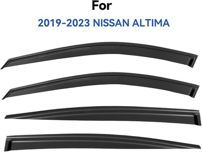Window Visors Rain Guards for 2019-2025 Nissan Altima, Out-Channel Window Vent - Image 2