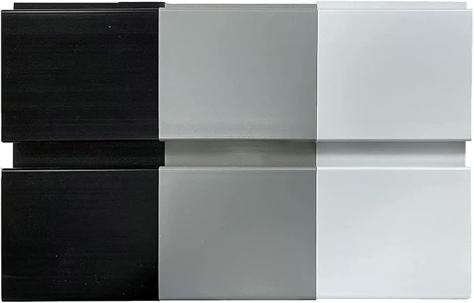 DLDIRECT Slatwall Panel Garage Wall Organizer: Heavy Duty Wall Mounted PVC Rack by DLDIRECT