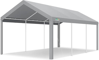 COBIZI Carport Canopy 12x20 Heavy Duty Car Tent Garage, Galvanized Frame Car - Image 8