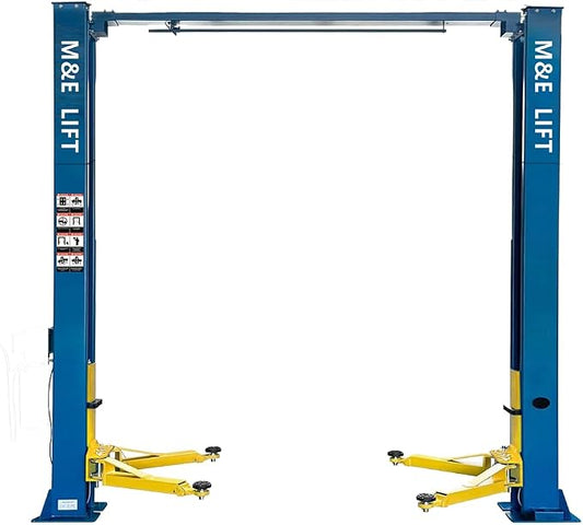 ME 9000lbs 2 Post Lift Clearfloor Lifts Max. Lifting Height 74.8" 2 Post Car by Katool