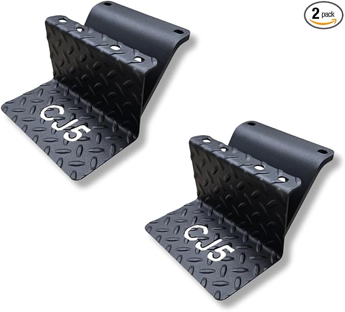 CJ5 Side Steps Compatible with Jeep © CJ Vehicles by FFSTEEL