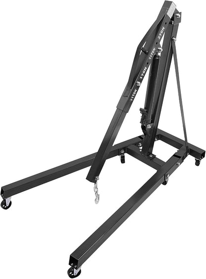 Folding Engine Crane 1 Ton Folding Engine Hoist 2200lbs Heavy Duty Hydraulic - Image 5