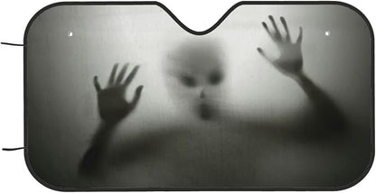 Alien trapped Car Windshield Sunshade Front Window Sun Visor Protector Foldable - Image 9