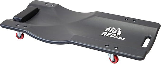BIG RED Torin 36" Rolling Garage Creeper, Shop Creeper Blow Molded Plastic by BIGRED
