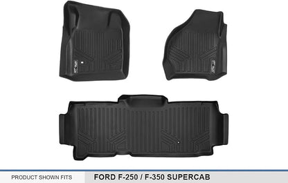 MAXLINER Custom Fit Floor Mats 2 Row Liner Set Compatible - Image 5