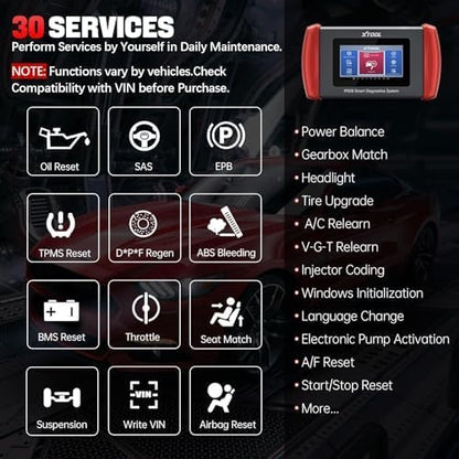 XTOOL IP608 Full System OBD2 Scanner Diagnostic Tool, Code Reader - Image 3