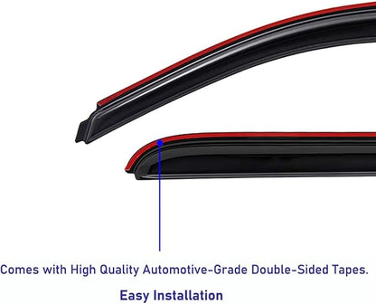 Lightronic Extra Durable Clip-on in-Channel Auto Vent Window Visor, Fits - Image 6
