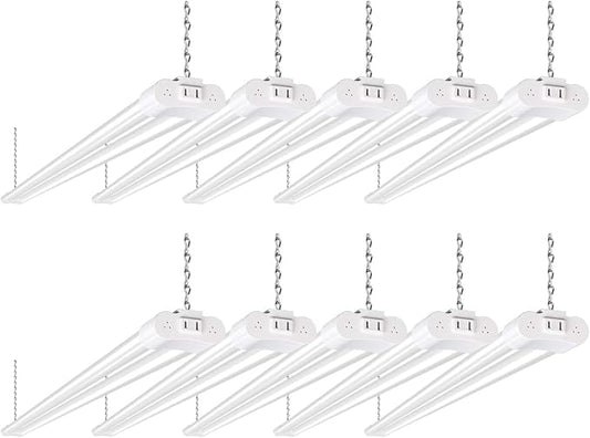 hykolity 10 Pack 4FT Linkable LED Shop Light by hykolity