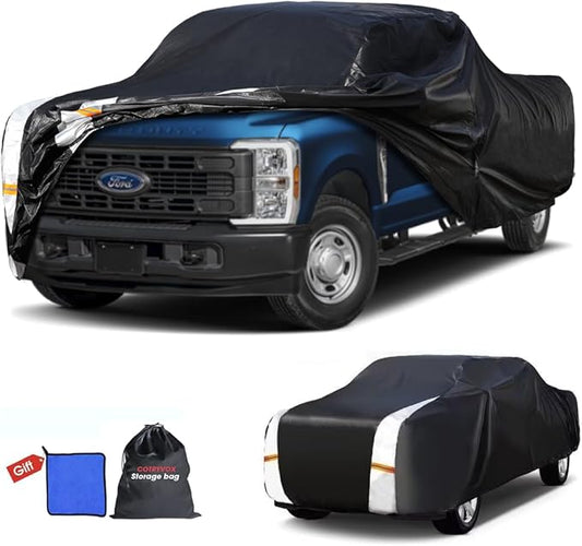 Ford F250 Truck Cover Custom Fit 2001-2026 Crew Cab Short Bed by FocusonQualityServiceHear