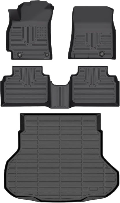 Wayhigh-All Weather Floor Mats and Cargo Liner Set Fit by Wayhigh