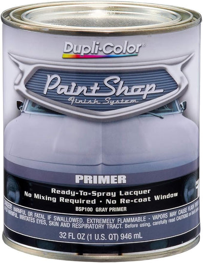 Paint Shop Finish System, Primer Grey, 32 oz. Quart by The+Dupli-Color+Store+