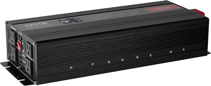 VEVOR Pure Sine Wave Inverter, 3000 Watt, DC 12V to AC 120V Power Inverter - Image 10