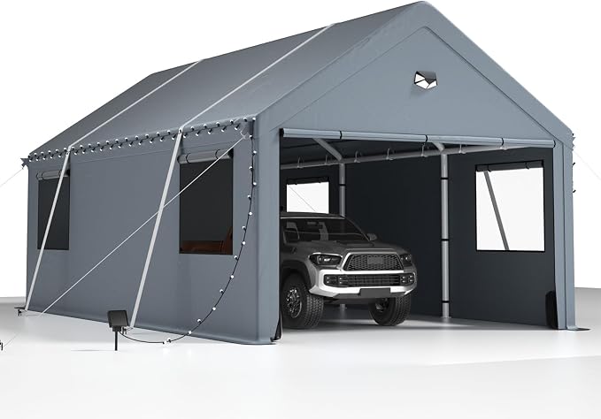 Carports 10X20 Heavy Duty，Car Ports by Sannwsg