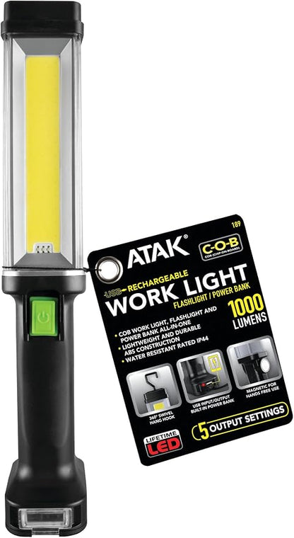 Performance Tool 189 1000LM Li-Ion Work Light w/Power Bank - Image 10