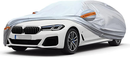 KEYOOG Car Cover, Fit for 188"-198" Length Sedan, 6-Layer All-Weather Waterproof by KEYOOG