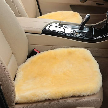 Fluffy Genuine Australia Sheepskin Car Seat Cover - Image 3