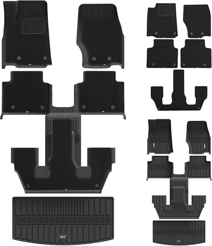 3W Floor Mats & Cargo Liner – Full Set by 3W