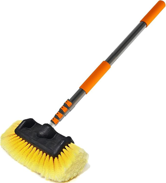 16FT Car Wash Brush with Long Handle, Car Cleaning Brush with 12 Inch Soft by LAANPOLE
