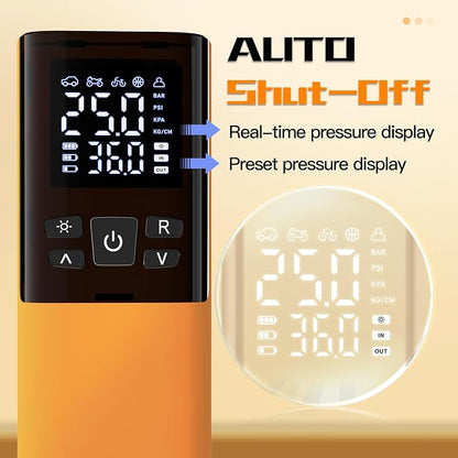 Tire Inflator Portable Air Compressor, Air Pump - Image 4